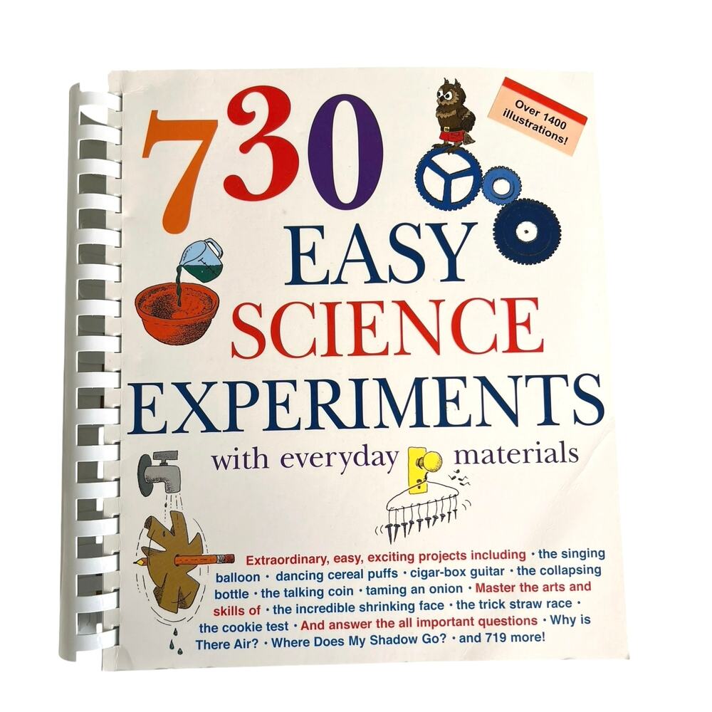 Basic Science Experiments Book‎ Teaching Learning Kids Primary Grade School READ